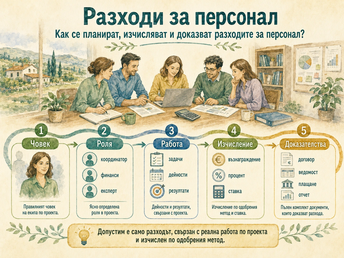 Разходи за персонал